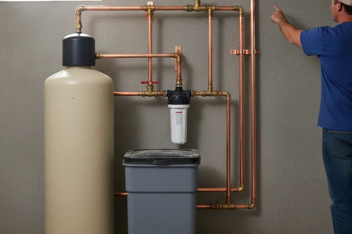 Whole-house water treatment system installed in Broken Bow
